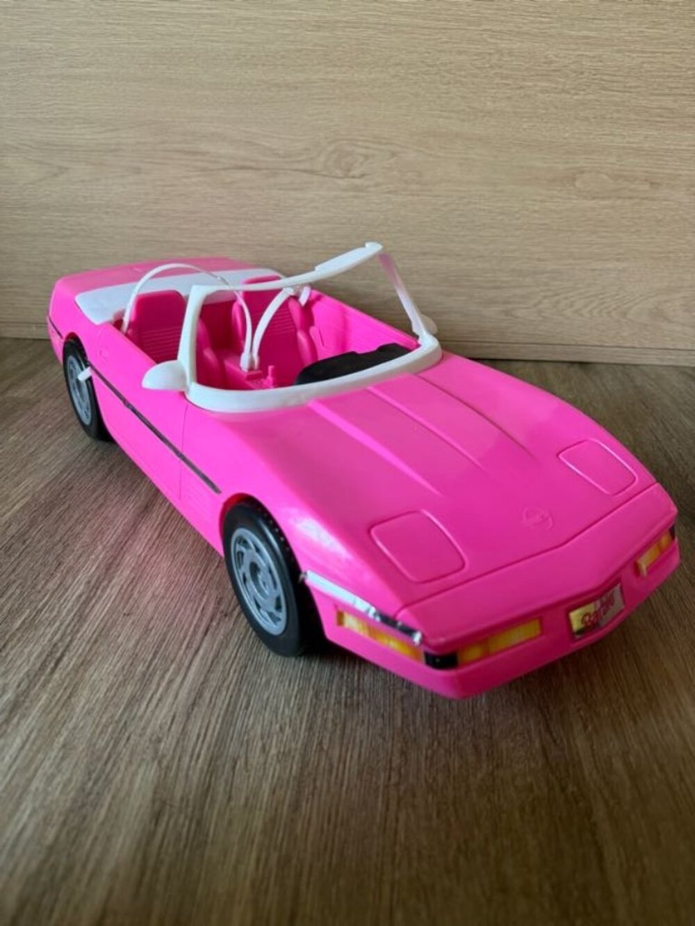 Vintage 1994 MATTEL BARBIE PINK CORVETTE Without Box